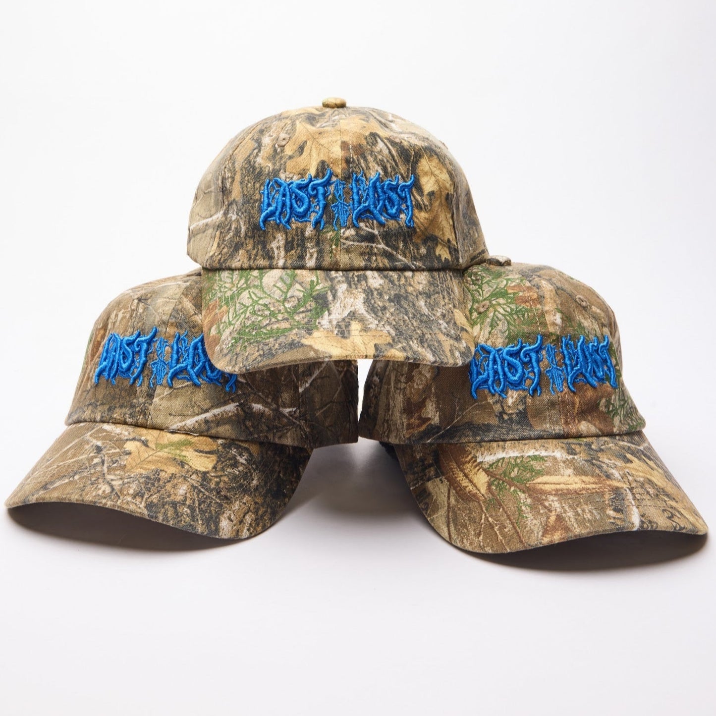 Camo Snapback (Cobalt)